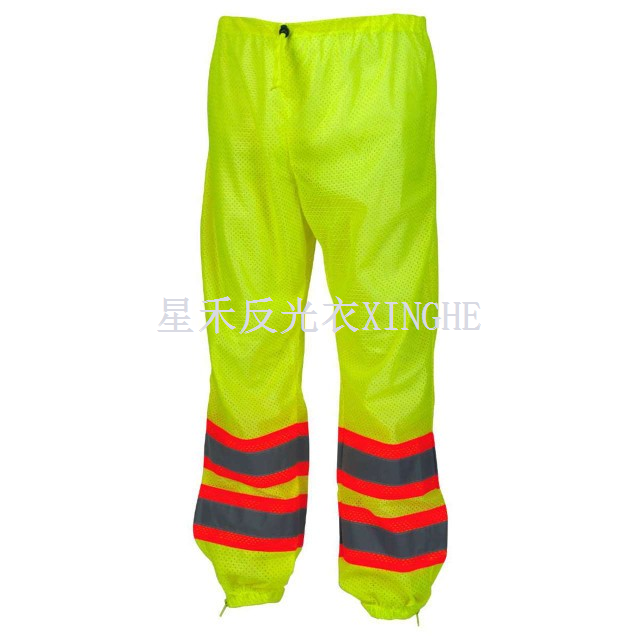 Παντελόνι Lime High-Vis με τελειώματα με αντίθεση