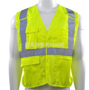 Γιλέκο ασφαλείας Τύπος R Class 2 - Hook & Loop 5-Point Breakaway Close