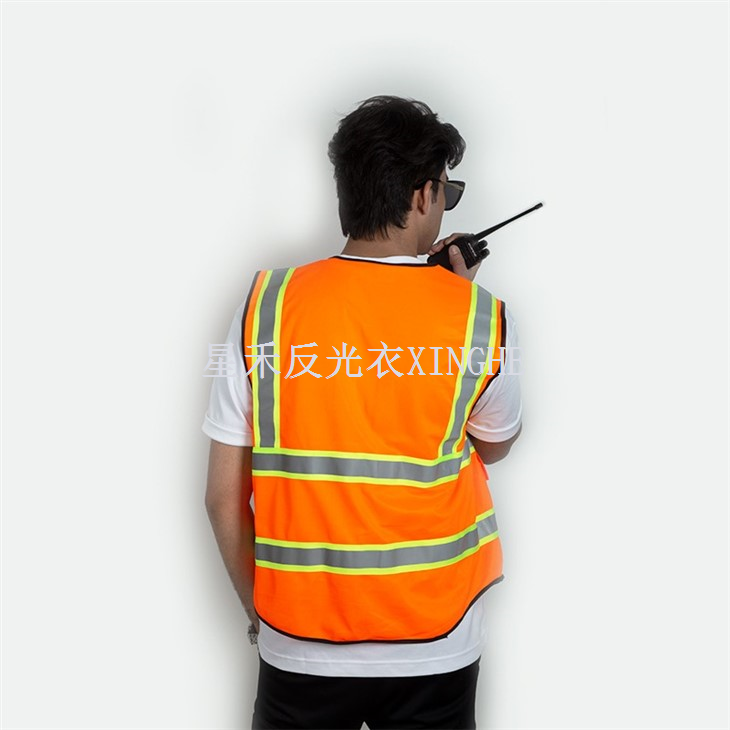 SUPREME Safety Γιλέκο (10 τσέπες) Κατηγορία 2 ANSI Δοκιμασμένο OSHA Compliant Hi Vis Reflective PPE Surveyor
